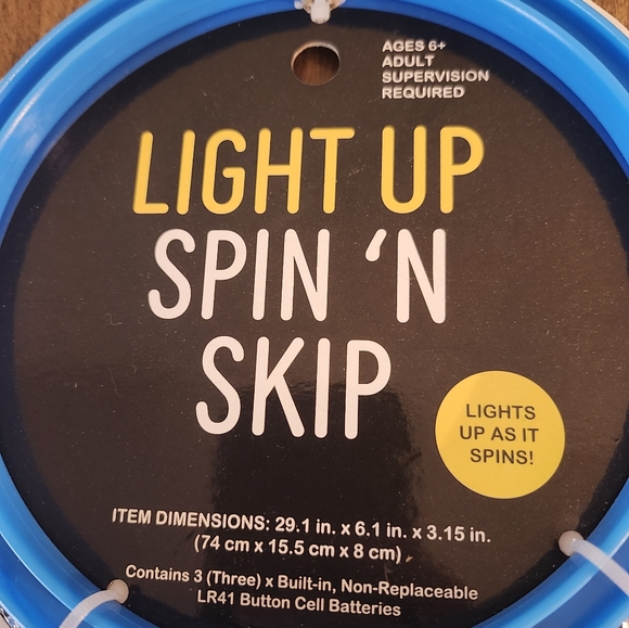 NWT Light Up Spin 'N Skip - Picture 3 of 3